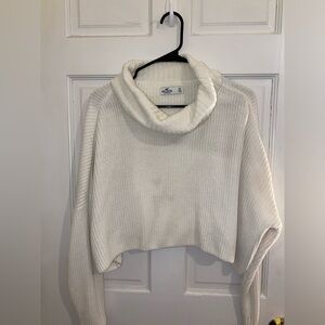 Holister cropped sweater